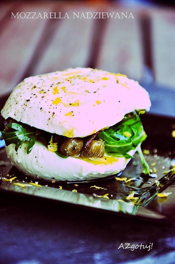 Nadziewana mozzarella