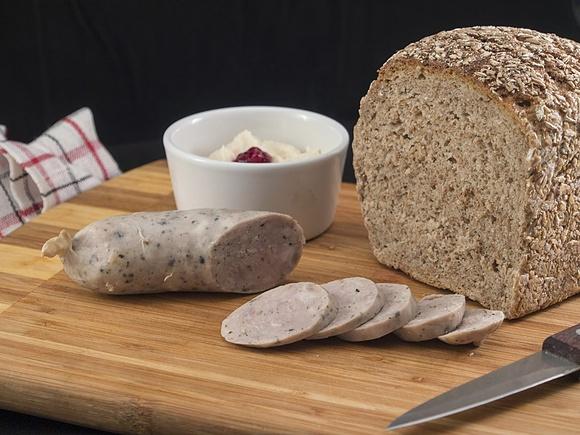 Biała kiełbasa z majerankiem