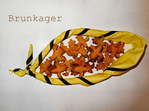 Brunkager - słodkie ciasteczka na Wigilię