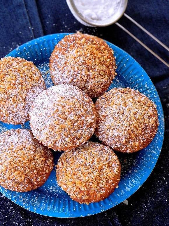 Muffiny kokosowo-bananowe