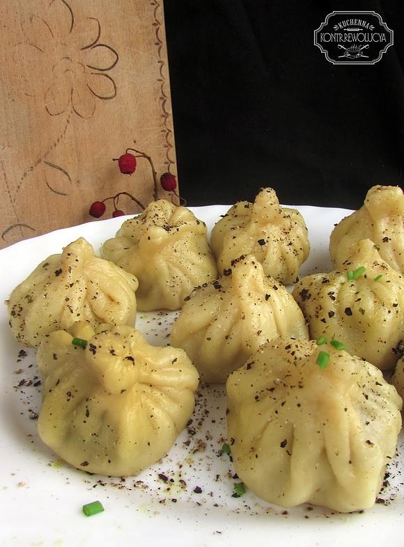 Gruziński przysmak - pierożki chinkali