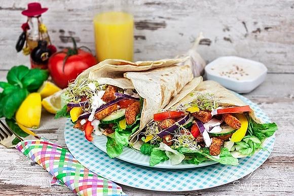 Tortilla z kurczakiem