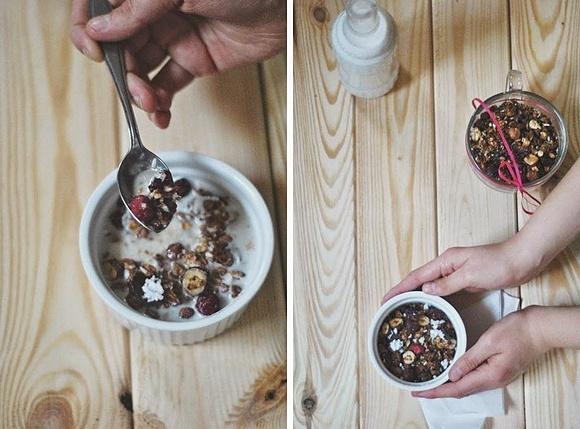 Zimowa granola na śniadanie mistrzów