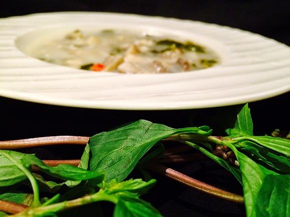 Tajska zupa z dorszem – wersja light