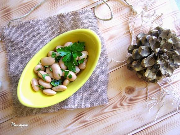 Insalata di fagioli - wigilijna sałatka z fasoli
