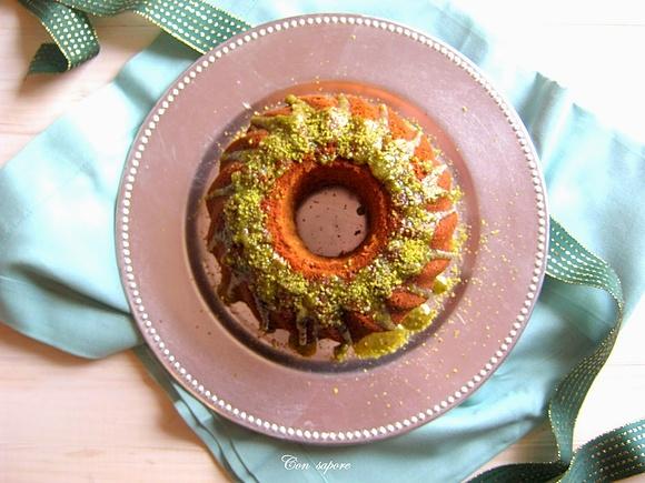 Torta al pistacchio czyli babka pistacjowa