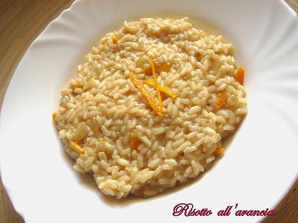 Risotto z pomarańczą włoski przepis na cytrusowe danie