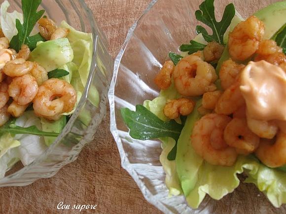 Antipasto z krewetek na imprezę