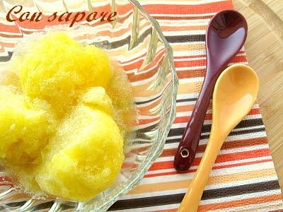 Sorbetto al mango czyli sorbet z mango