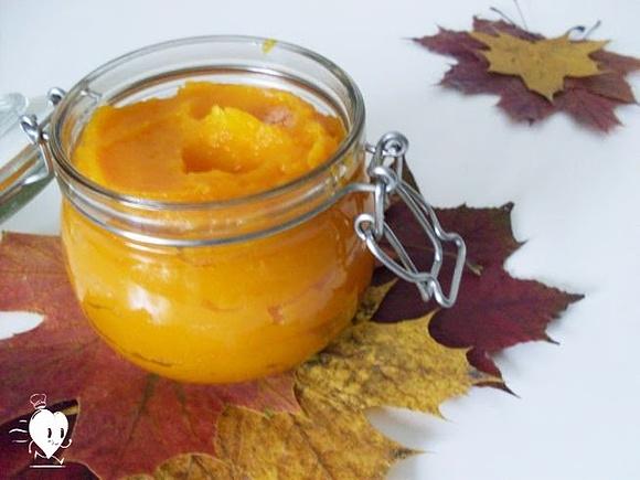 Purée z pieczonej dyni