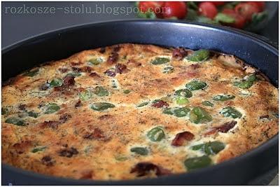 Boski quiche z boczkiem i bobem na obiad
