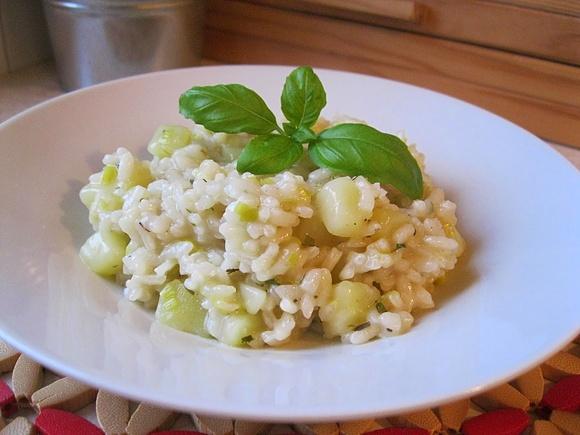 Risotto porowo-ziemniaczane