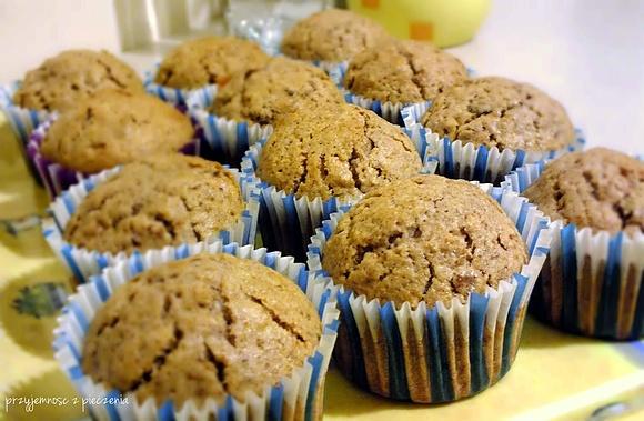 Pełnoziarniste muffinki z musli