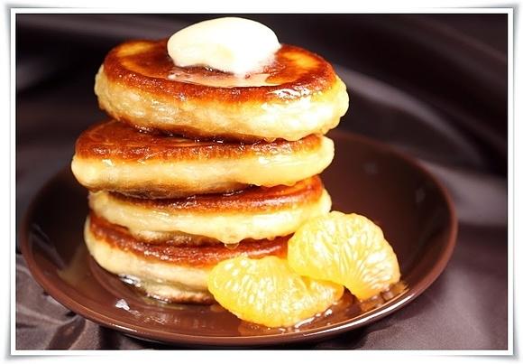 Pancakes waniliowo-pomarańczowe