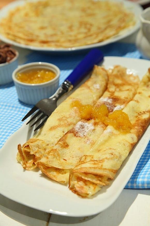 Crepes francuskie naleśniki z mąki pszennej