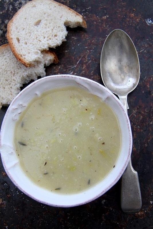Zupa porowo-ziemniaczana