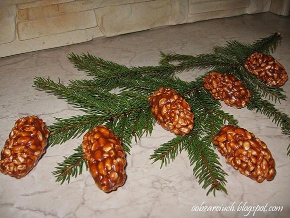 Szyszki z ryżu preparowanego