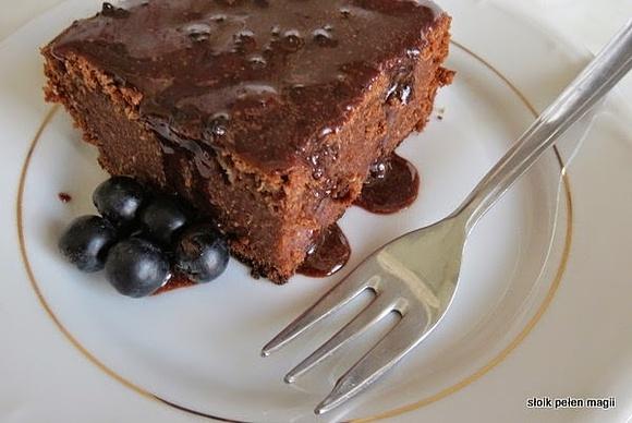 Czekoladowe ciasto z cukinii - brownie