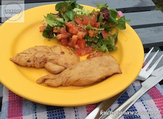 Pierś z kurczaka z syropem klonowym na lunch do pracy