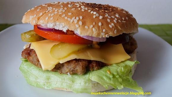 Moje domowe burgery wołowo-wieprzowe