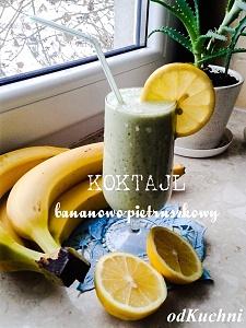Koktajl bananowo-pietruszkowy