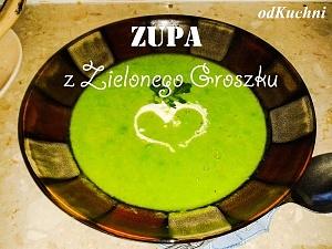 Zupa krem z zielonego groszku