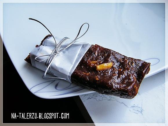 Czekoladowy baton proteinowy