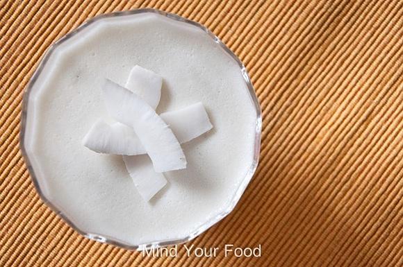 Panna cotta kokosowa z kardamonem