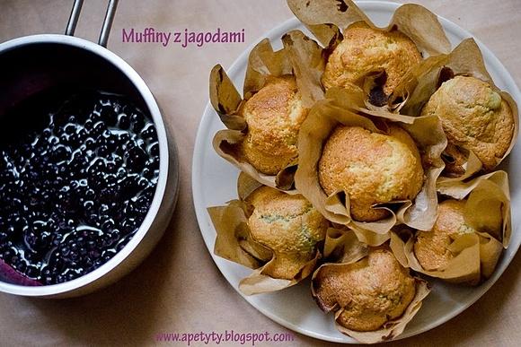 Muffiny jagodowe