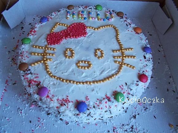 Tort Hello Kitty dla dzieci