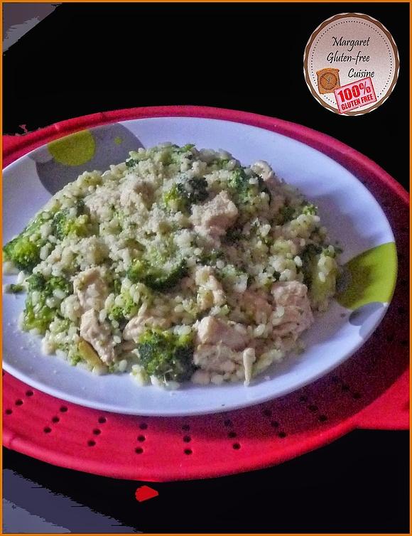 Risotto z brokułem