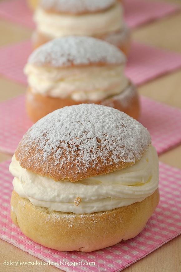 Szwedzkie bułeczki semla semlor