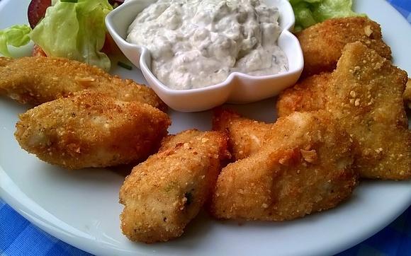 Cytrynowy filet z orzeszkami