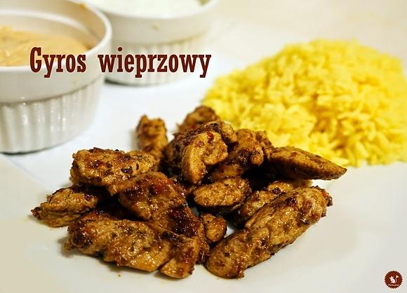 Ekspresowy gyros wieprzowy z aromatycznym ryżem