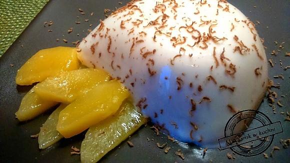 Panna cotta z mango