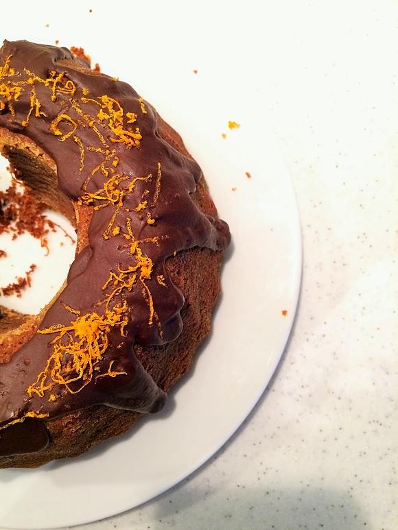 Babka czekoladowo-pomarańczowa