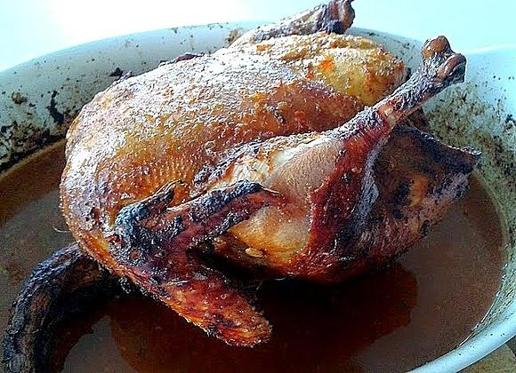 Kurczak z fasolą czarną w zupie brazylijskiej