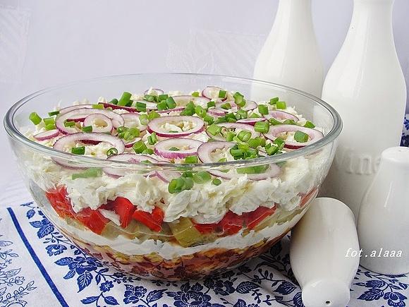 Sałatka gyros