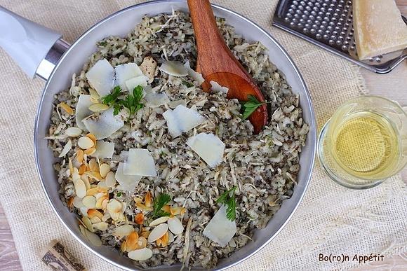 Risotto z kurczakiem i pastą truflową