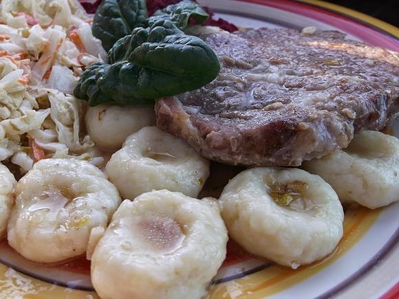 Kluski śląskie z mąki pszennej