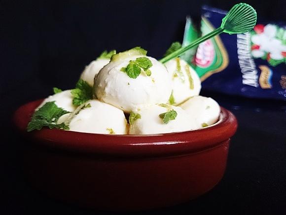Limonkowa mozzarella jako przystawka