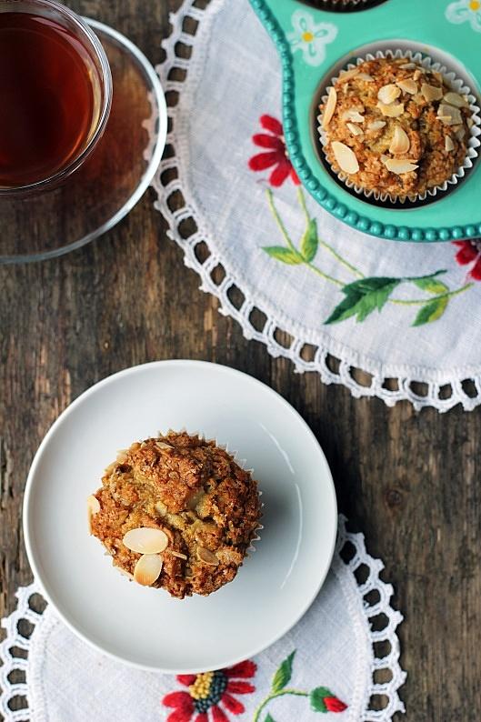 Muffiny migdałowe z suszonymi figami