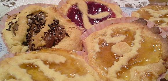 Ciasteczka z marmoladą - crostatine alla marmellata