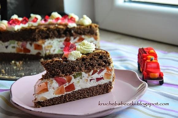 Tort z galaretkami