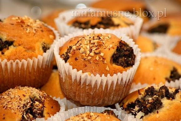 Muffinki bez jajek z makiem