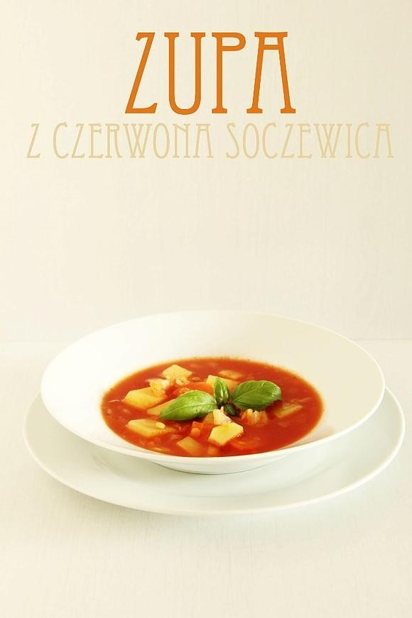 Zupa z czerwoną soczewicą