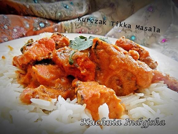 Kurczak tikka masala z naan – kuchnia indijska
