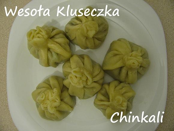 Sakiewki z mięsem - Chinkali