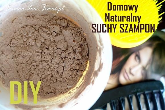 Domowy suchy szampon naturalny i odświeżający