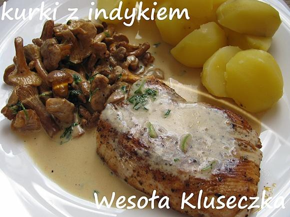 Kurki z indykiem
